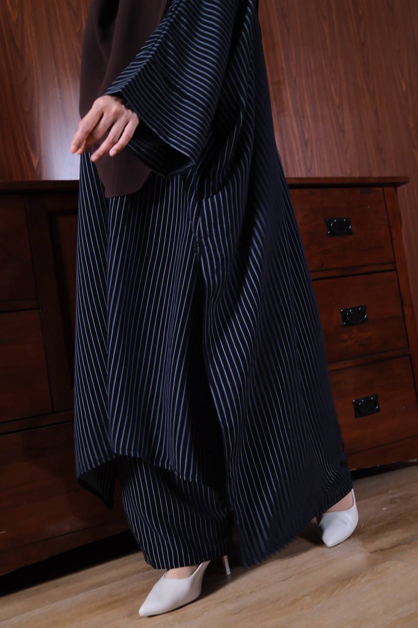 Nora Stripes Pants Set
