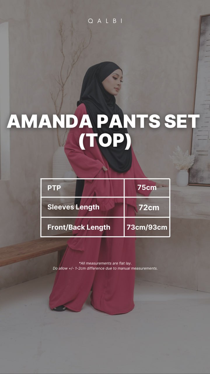 Amanda Pants Set