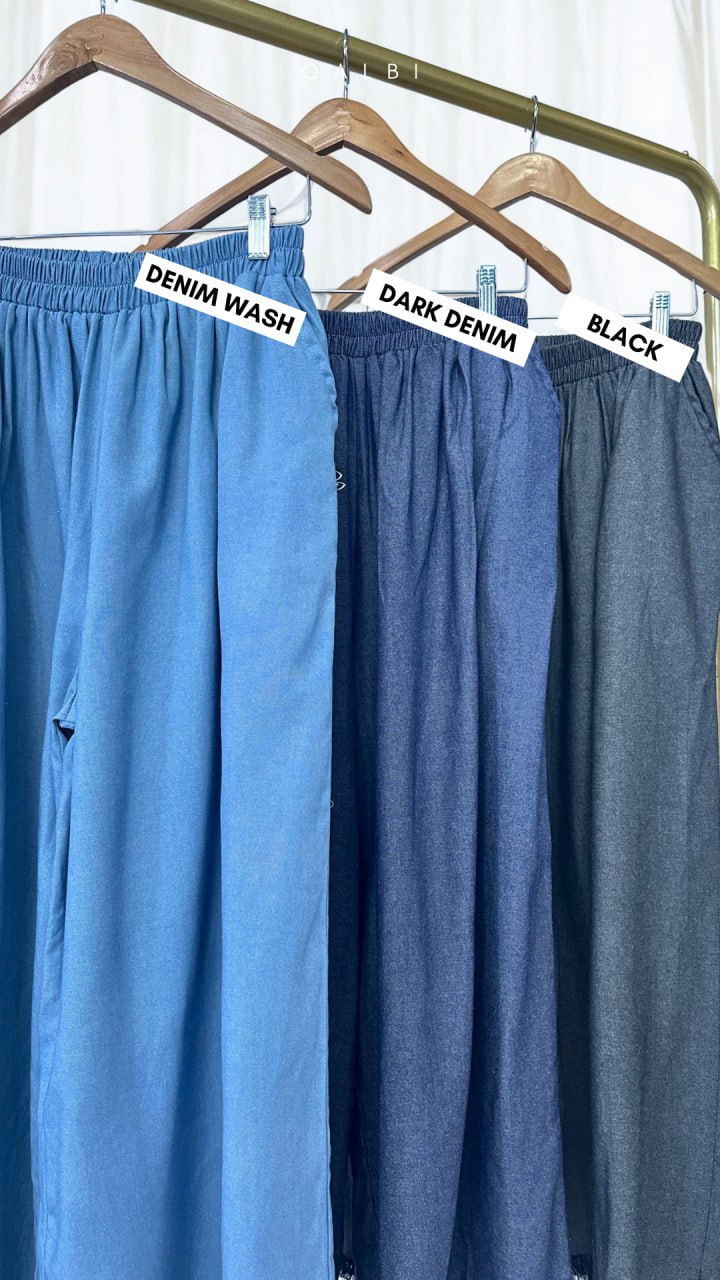 Frill Baggy Jeans