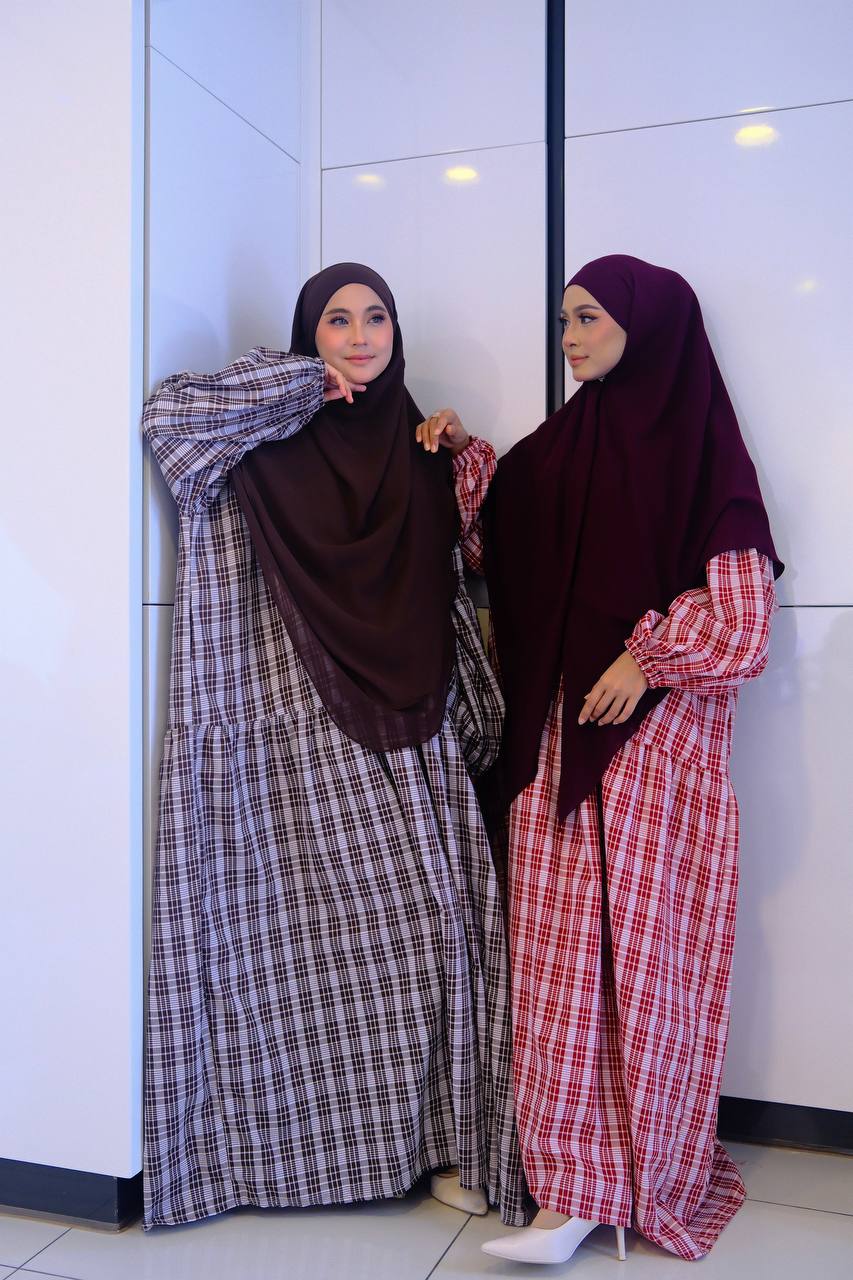 Sara Checkered Dress