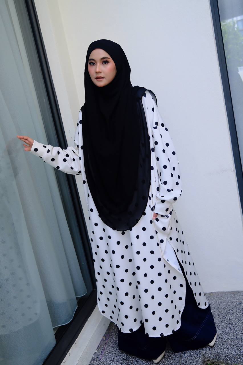 Polka Scuba Tunic