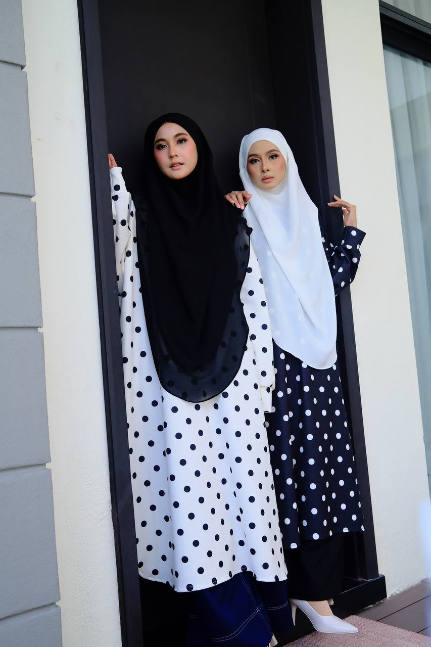 Polka Scuba Tunic