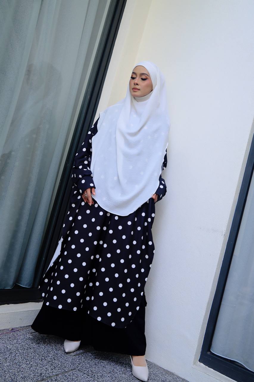 Polka Scuba Tunic