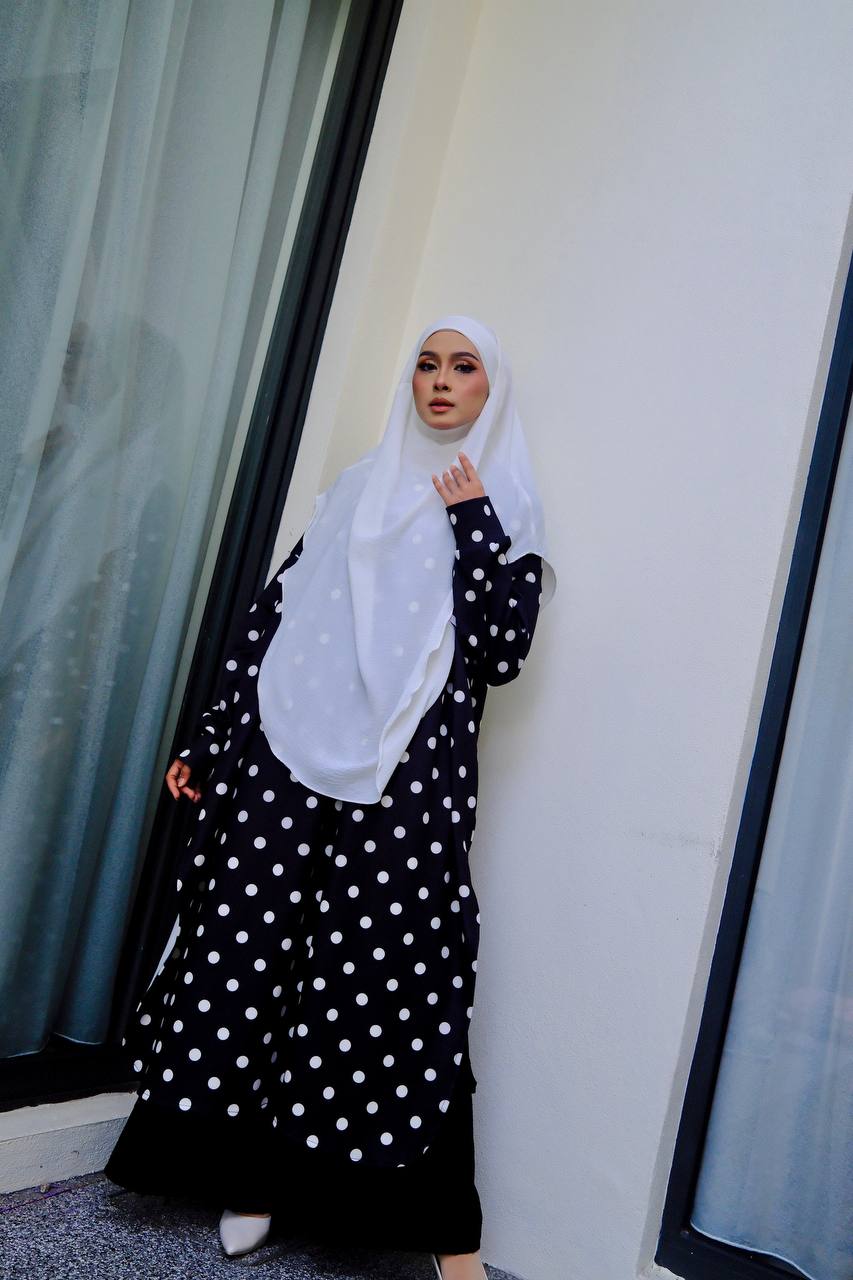 Polka Scuba Tunic