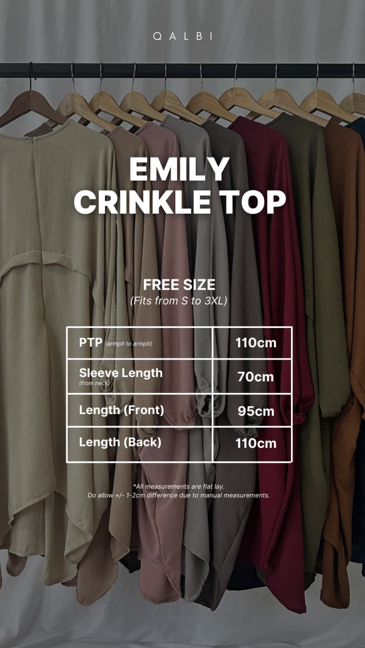 Emily Crinkle Top