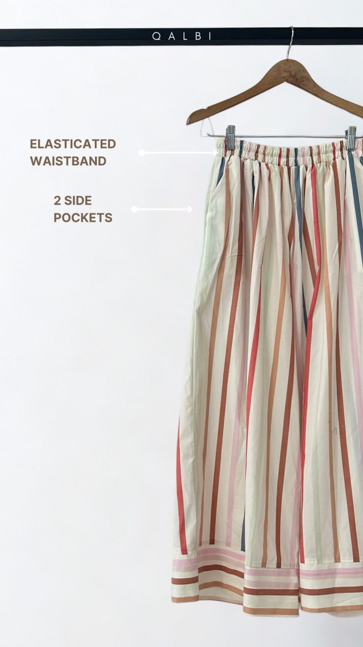 Stripes Pant Set