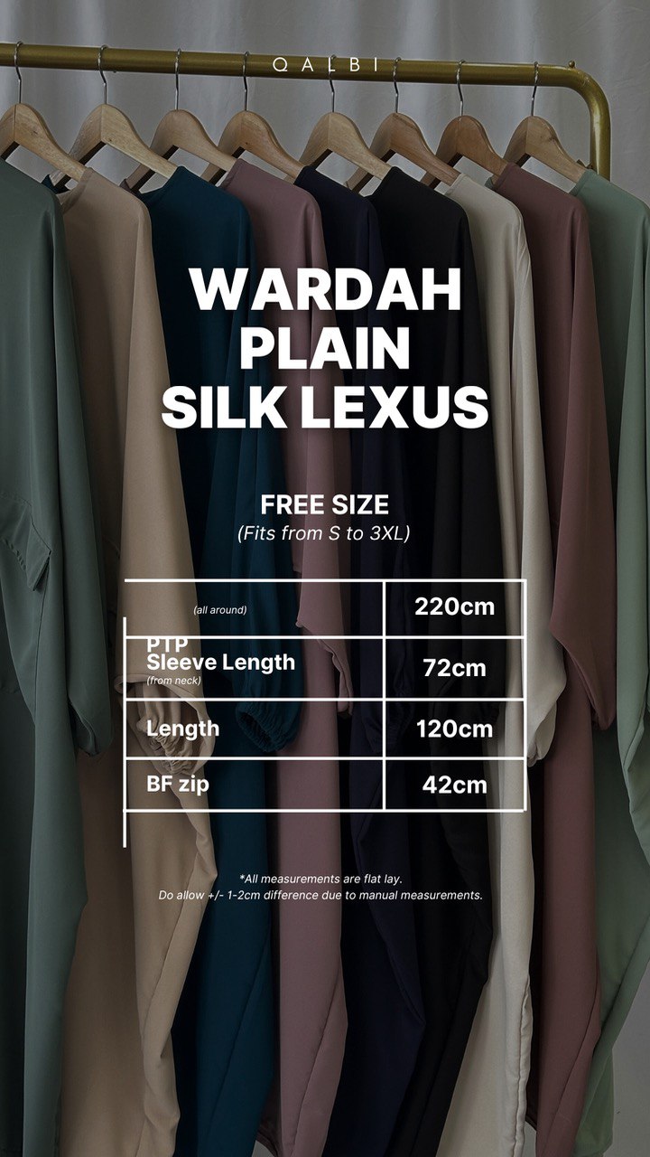 Wardah Plain Silk Lexus