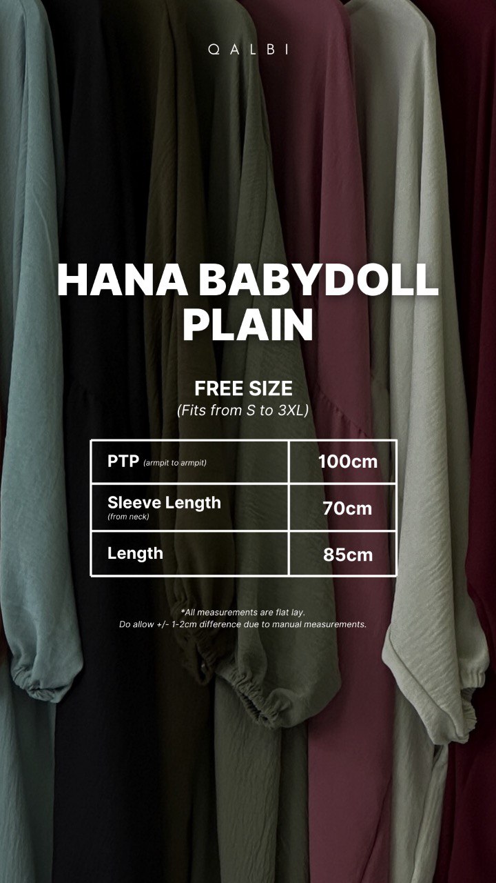 Hana Babydoll Plain