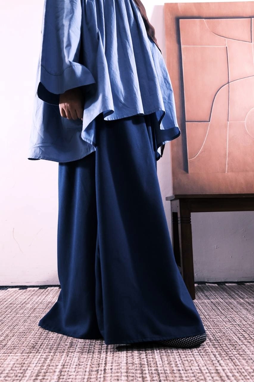 Palazzo Denim Pants