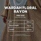 Wardah Floral Rayon