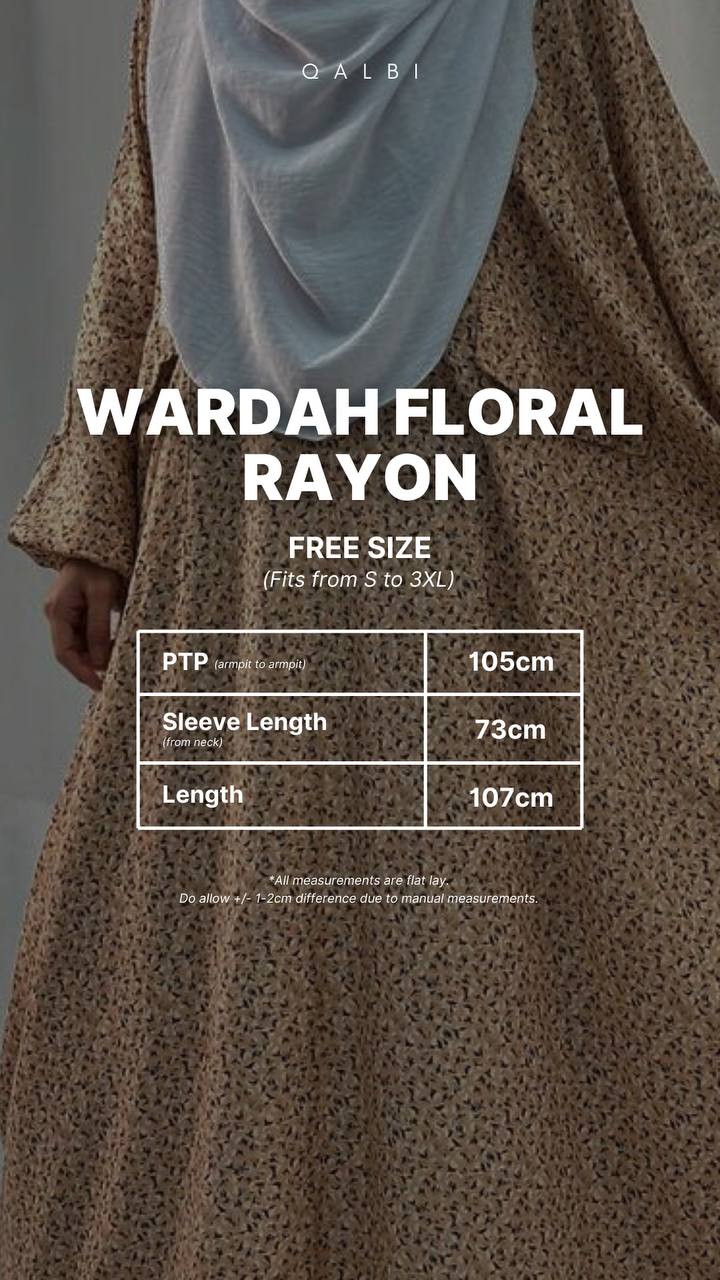 Wardah Floral Rayon