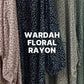 Wardah Floral Rayon