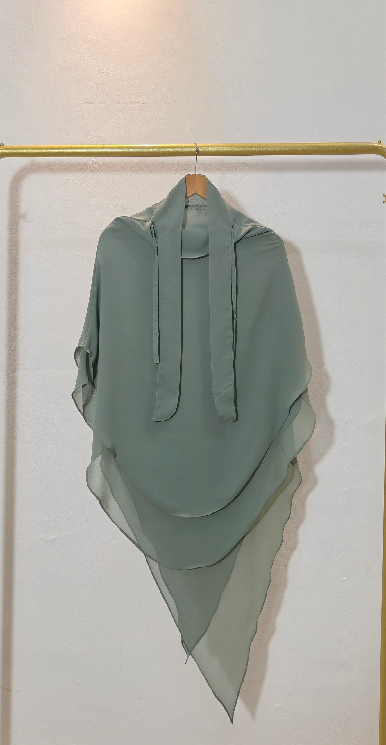 2 Layer Chiffon Khimar