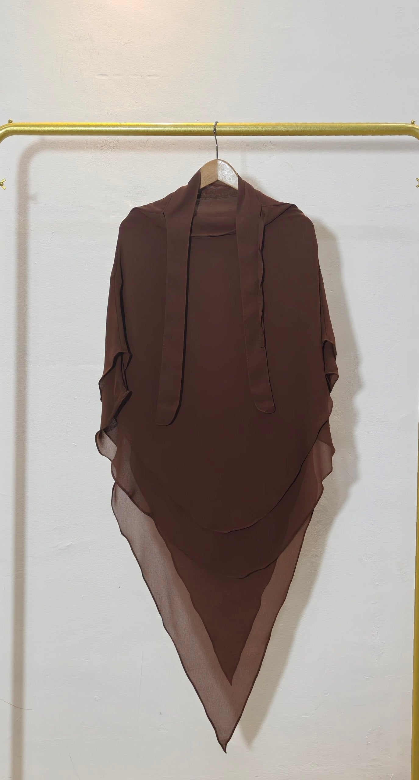 2 Layer Chiffon Khimar