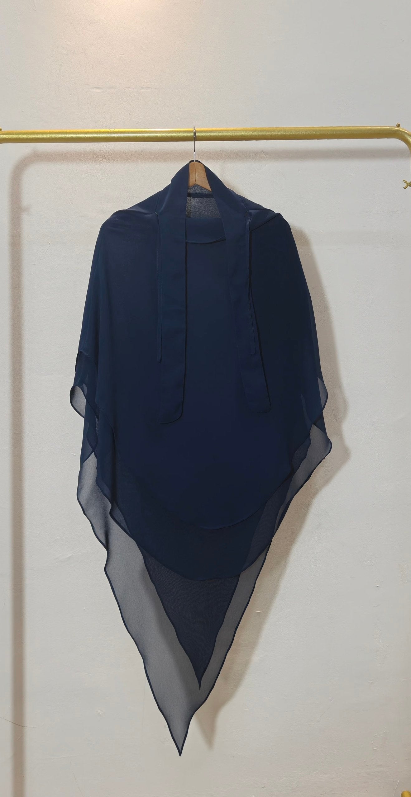 2 Layer Chiffon Khimar