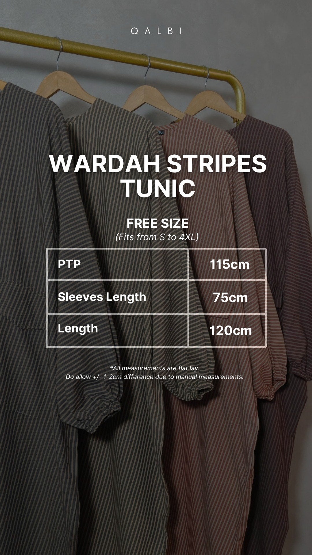 Wardah Stripes Tunic