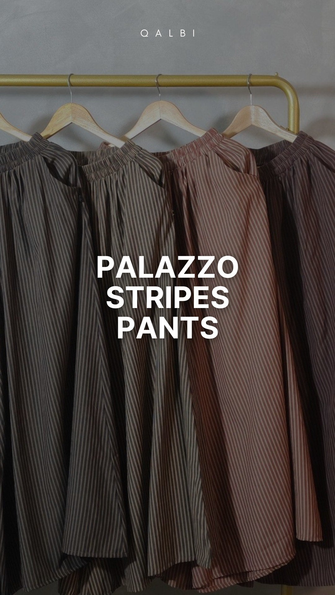 Palazzo Stripes Pants