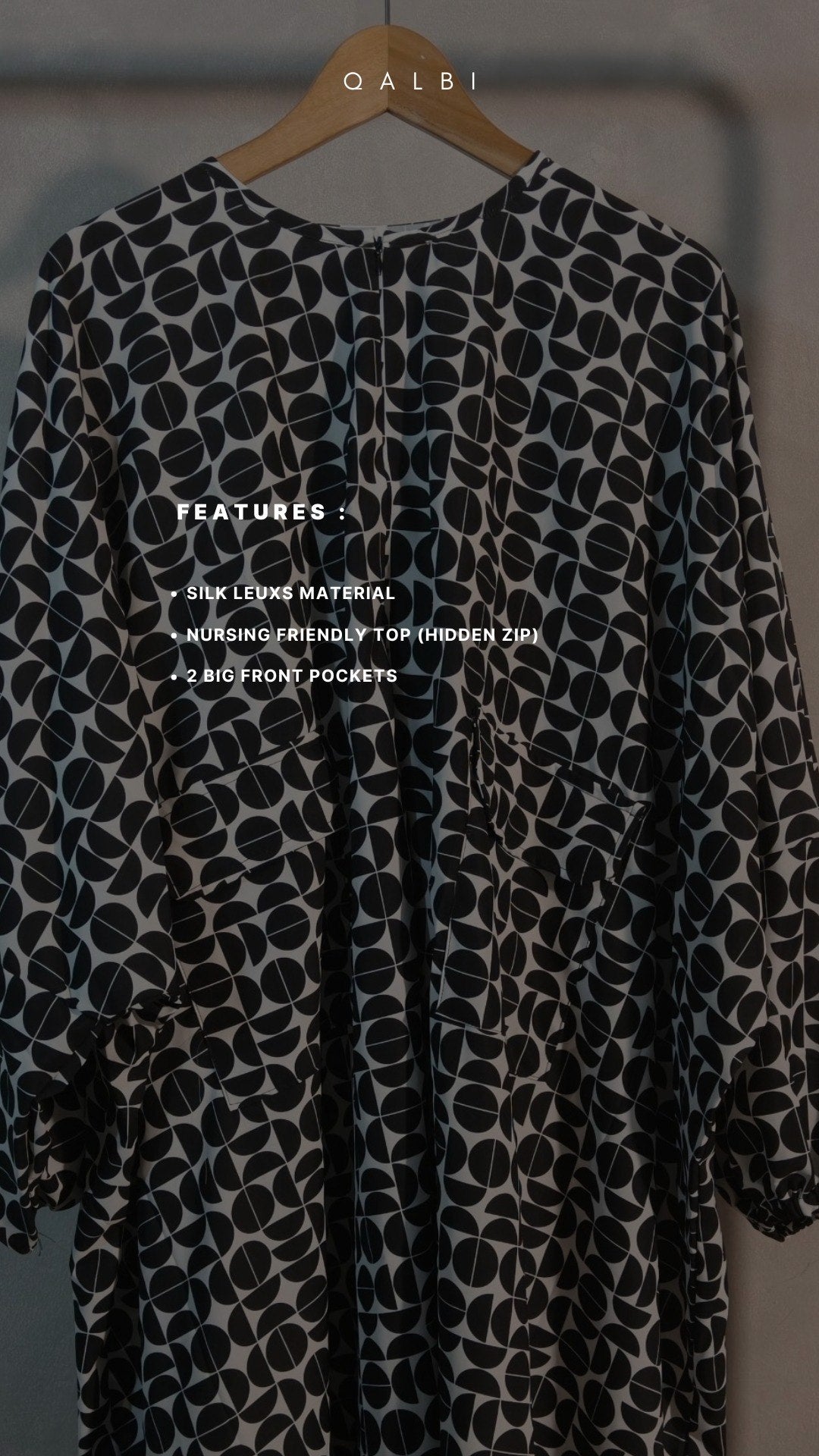 Wardah Black Printed Series