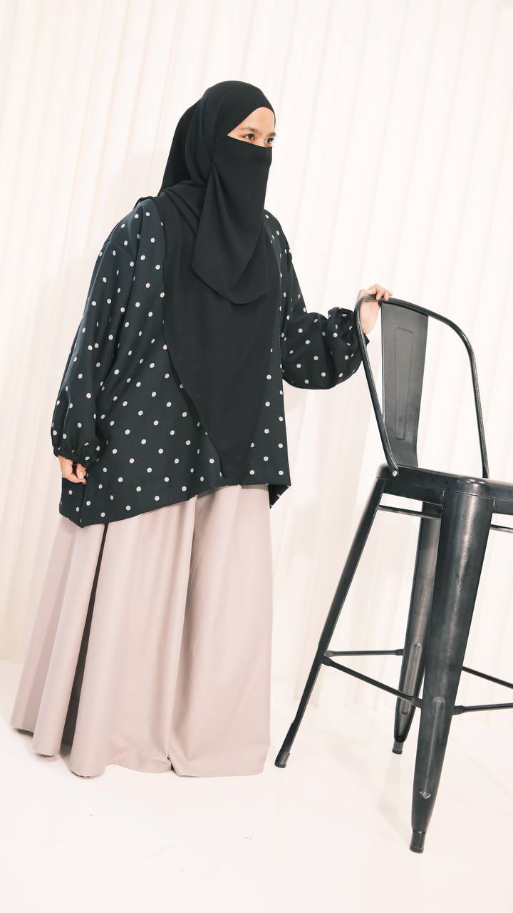 Polka top (semiwool)