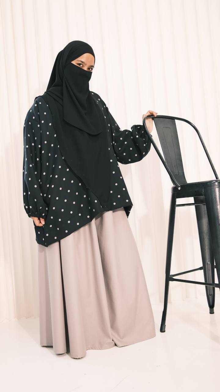 Polka top (semiwool)