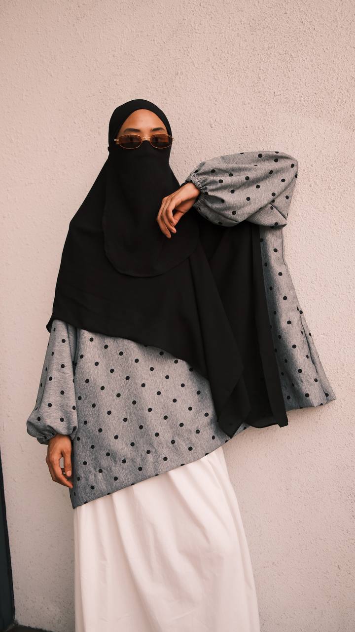 Polka top (semiwool)