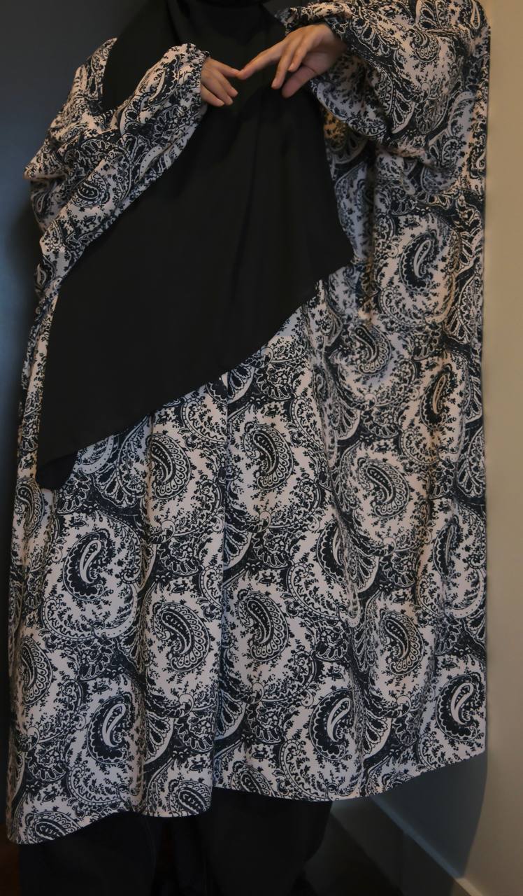 Wardah Black Printed Series