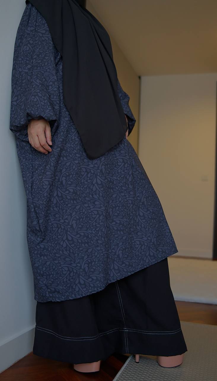 Wardah Black Printed Series