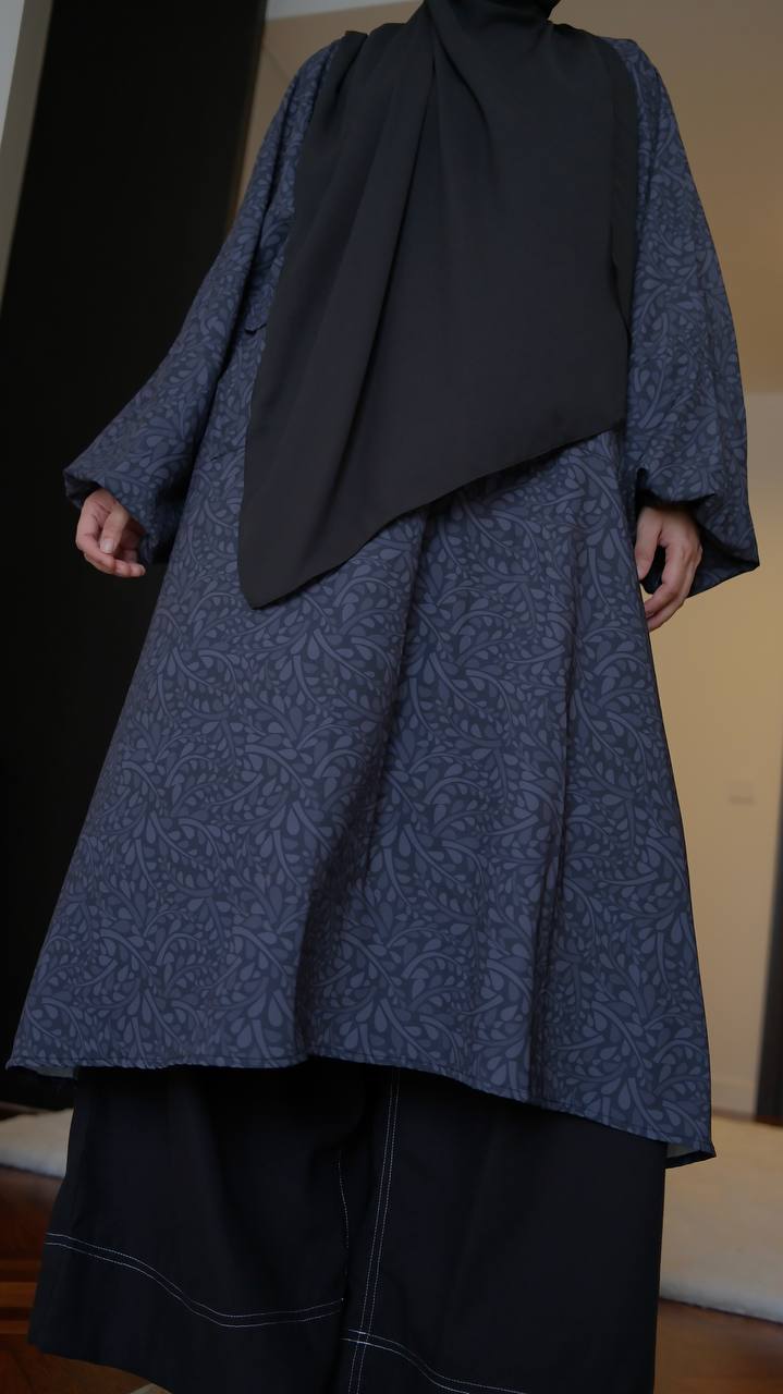 Wardah Black Printed Series