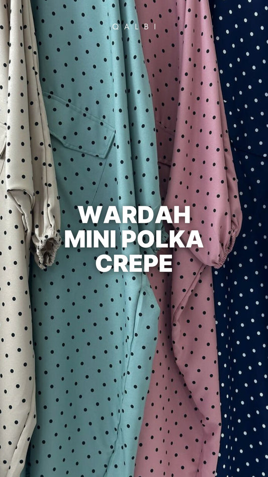 Wardah Mini Polka Crepe