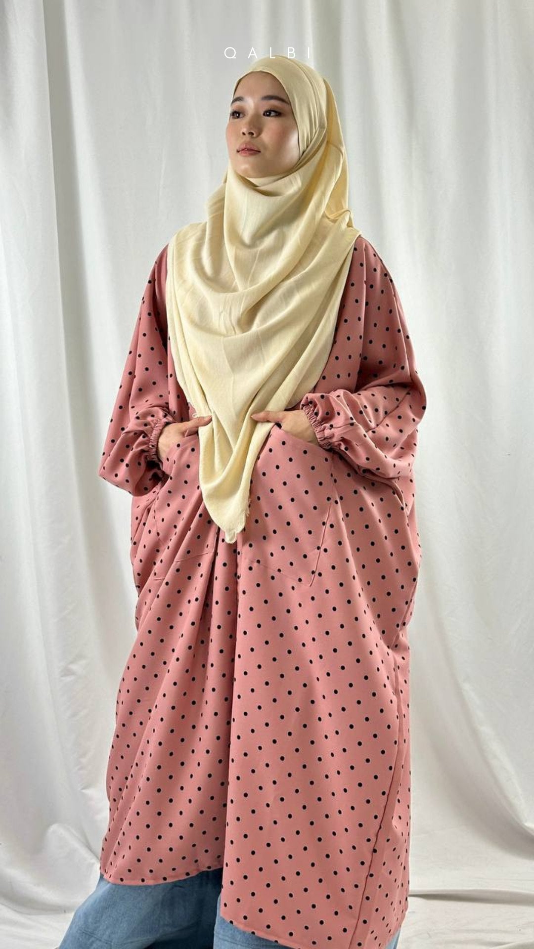 Wardah Mini Polka Crepe