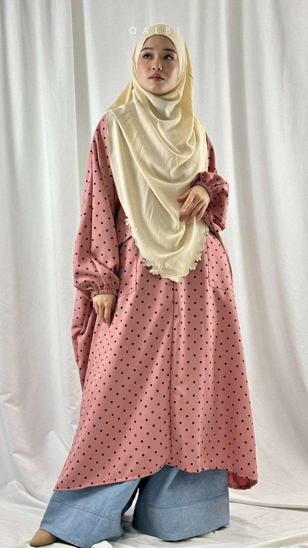 Wardah Mini Polka Crepe