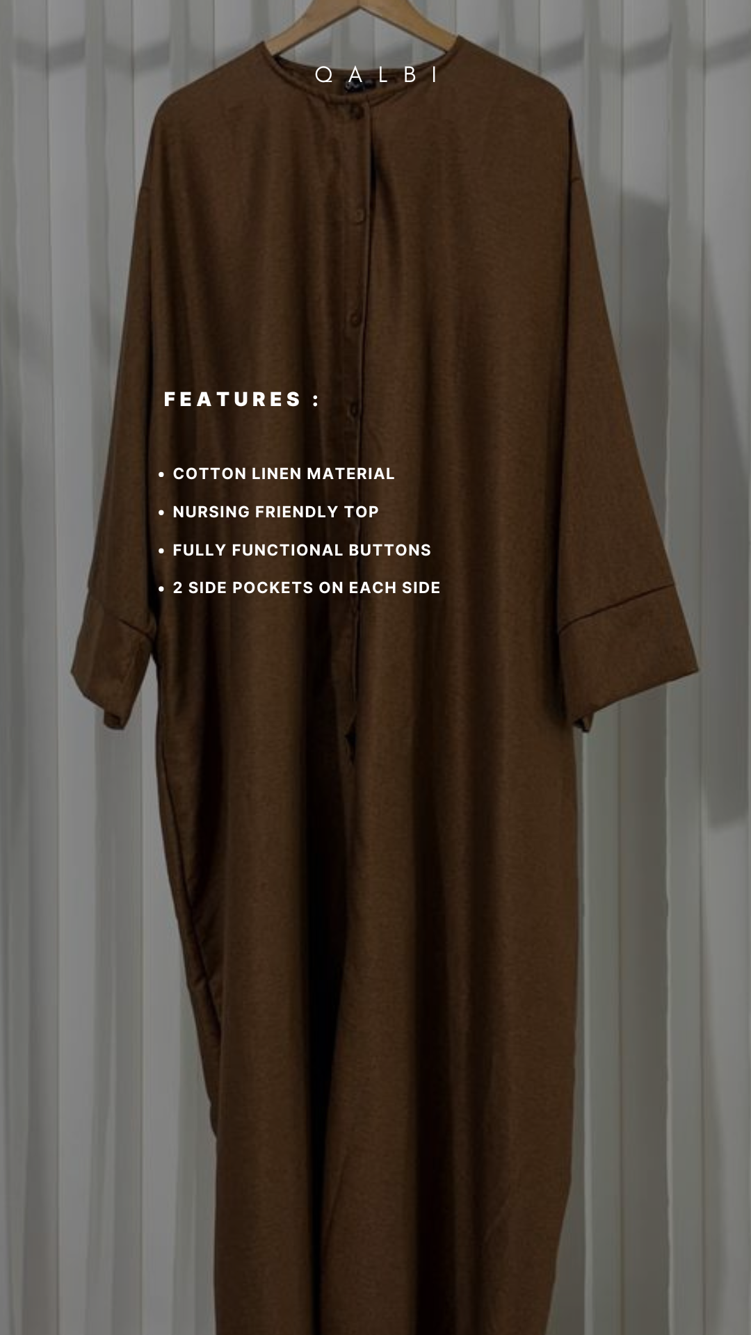 Aria Cotton Linen Dress
