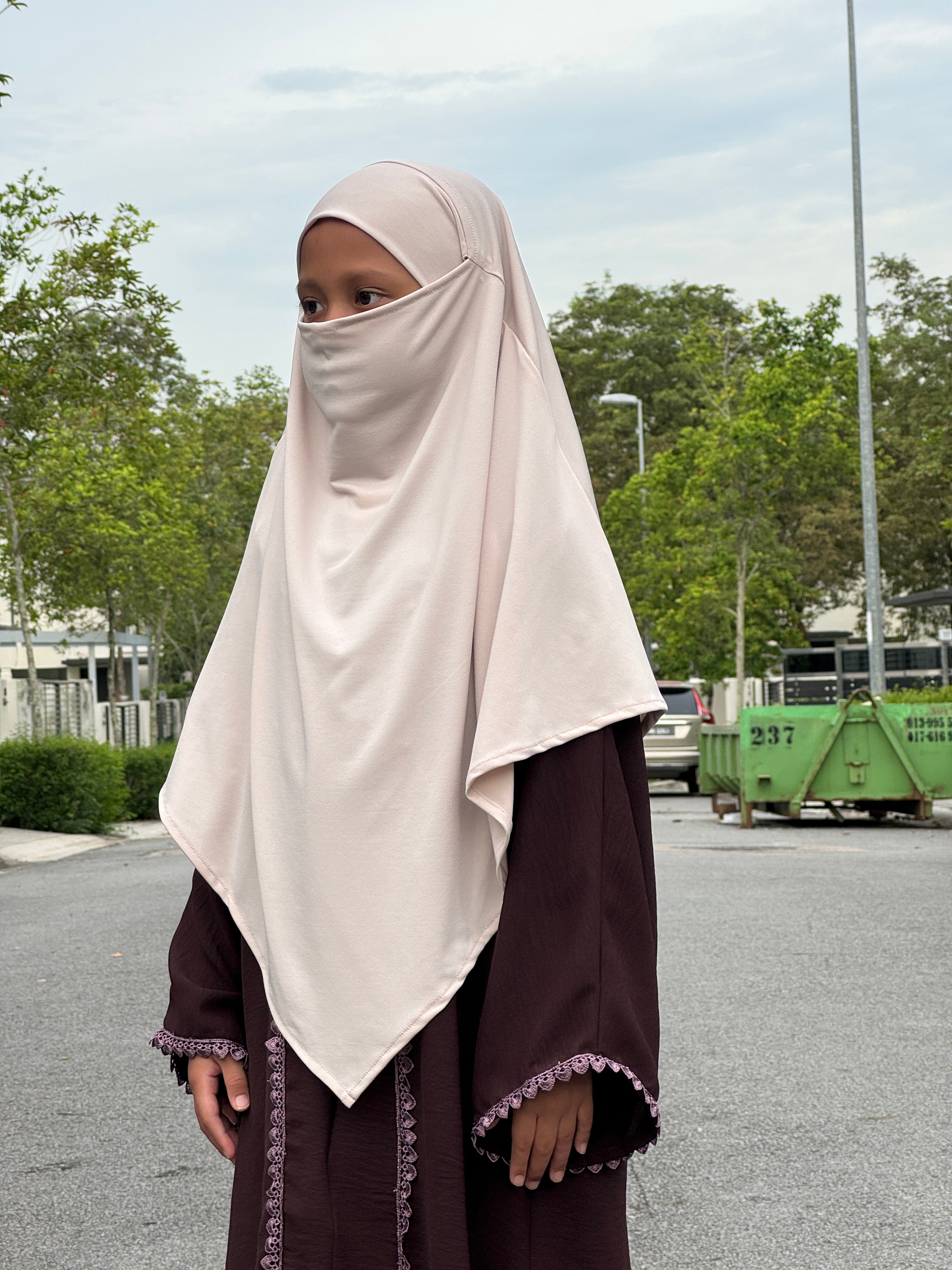 Instant French Khimar Kids