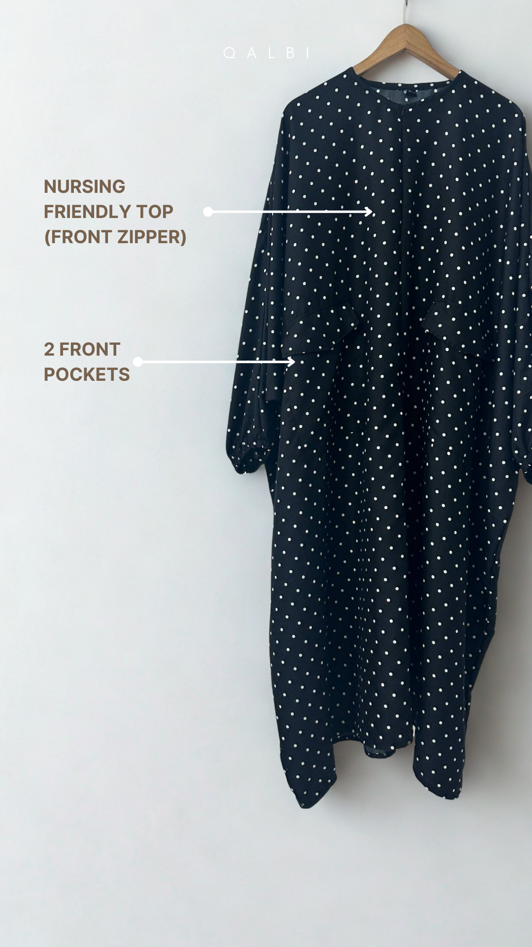 Polka Skirt Set