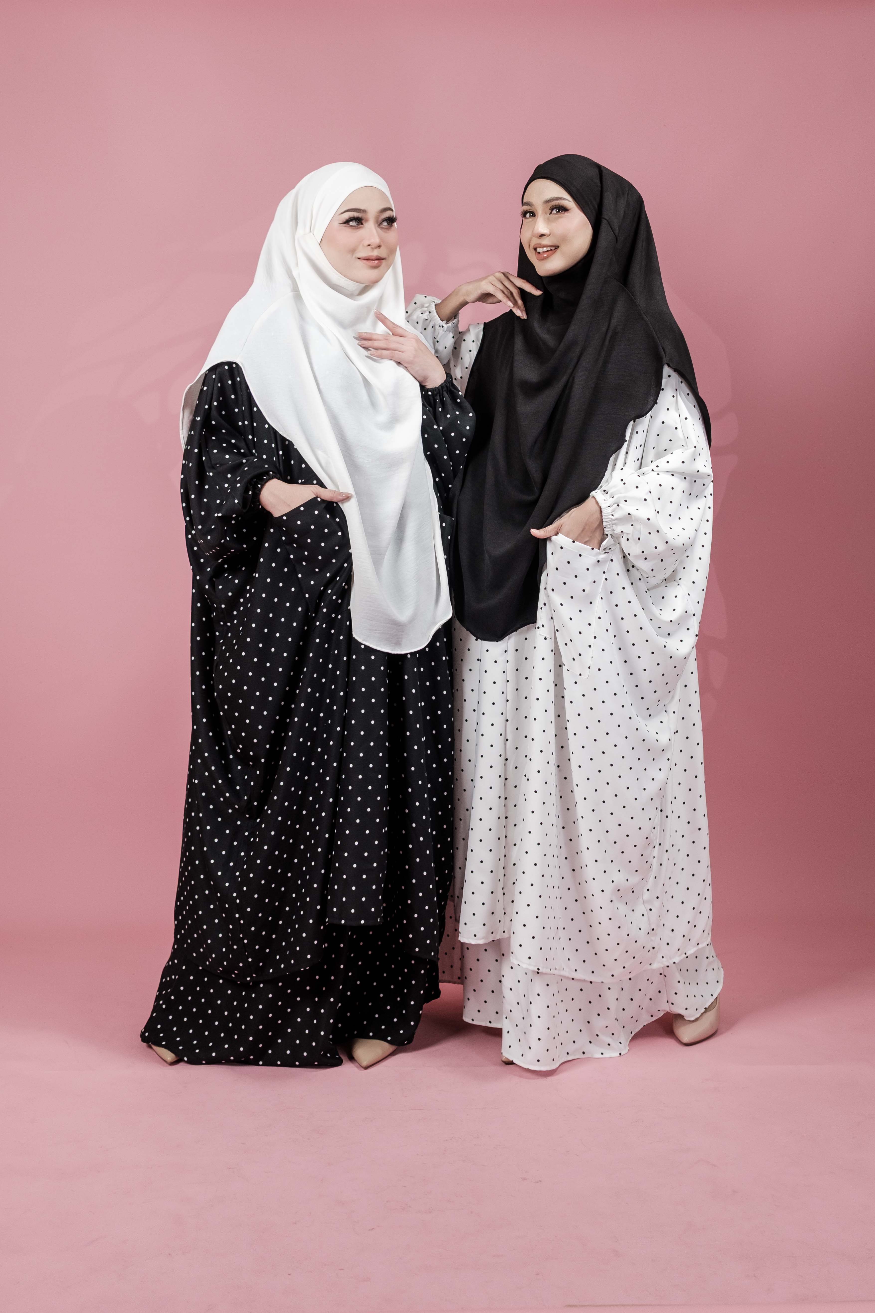 Polka Skirt Set
