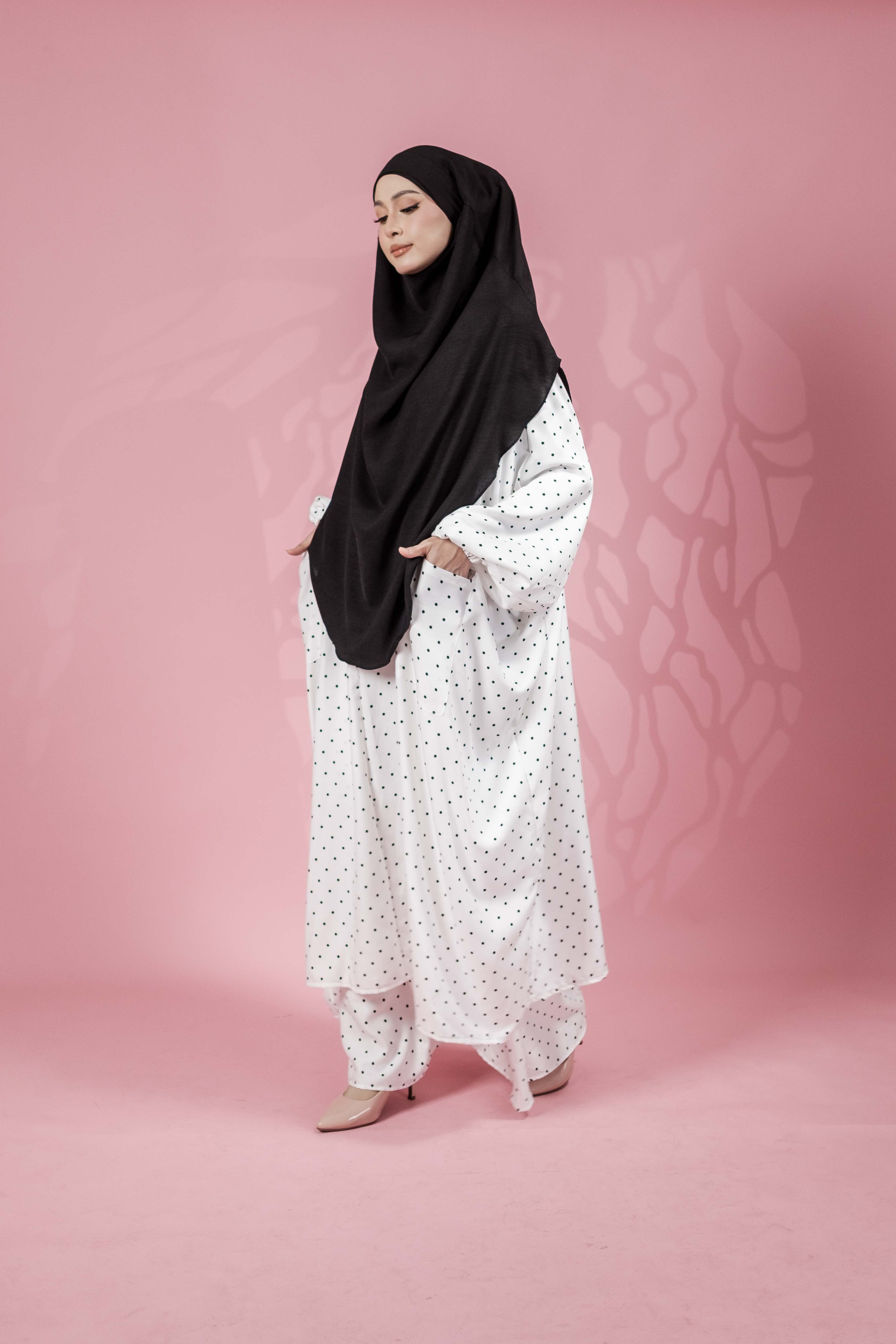 Polka Skirt Set