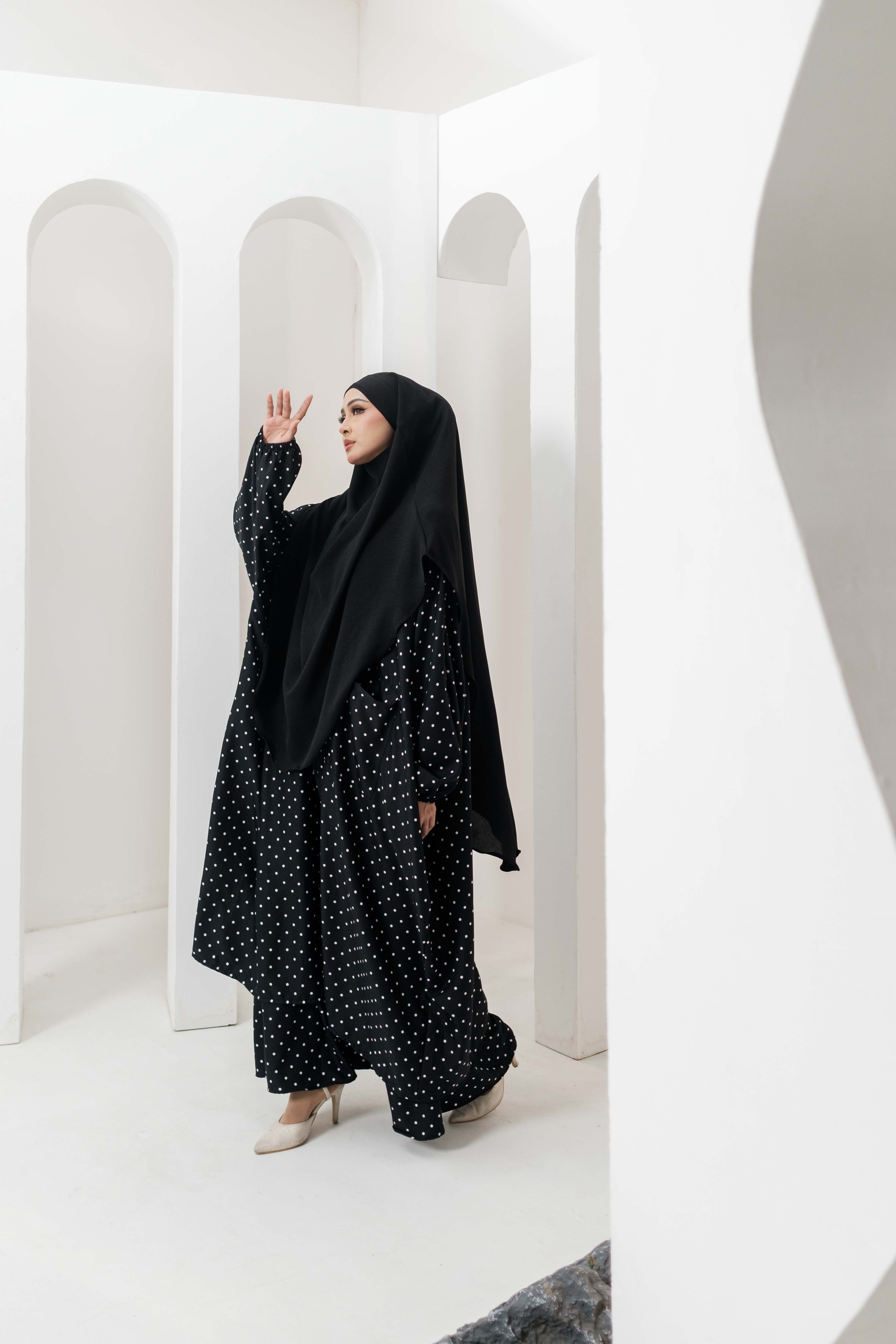 Polka Skirt Set