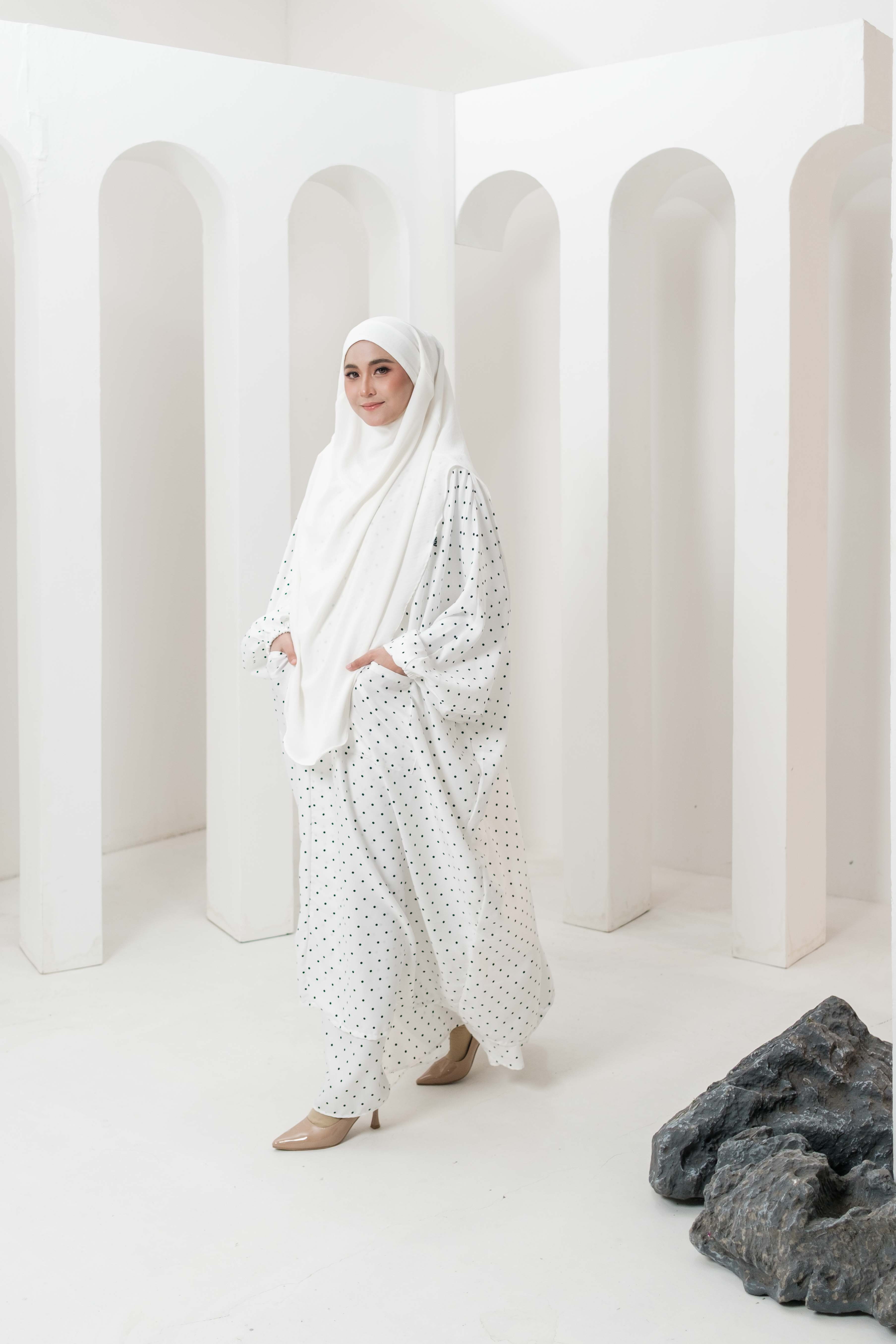 Polka Skirt Set