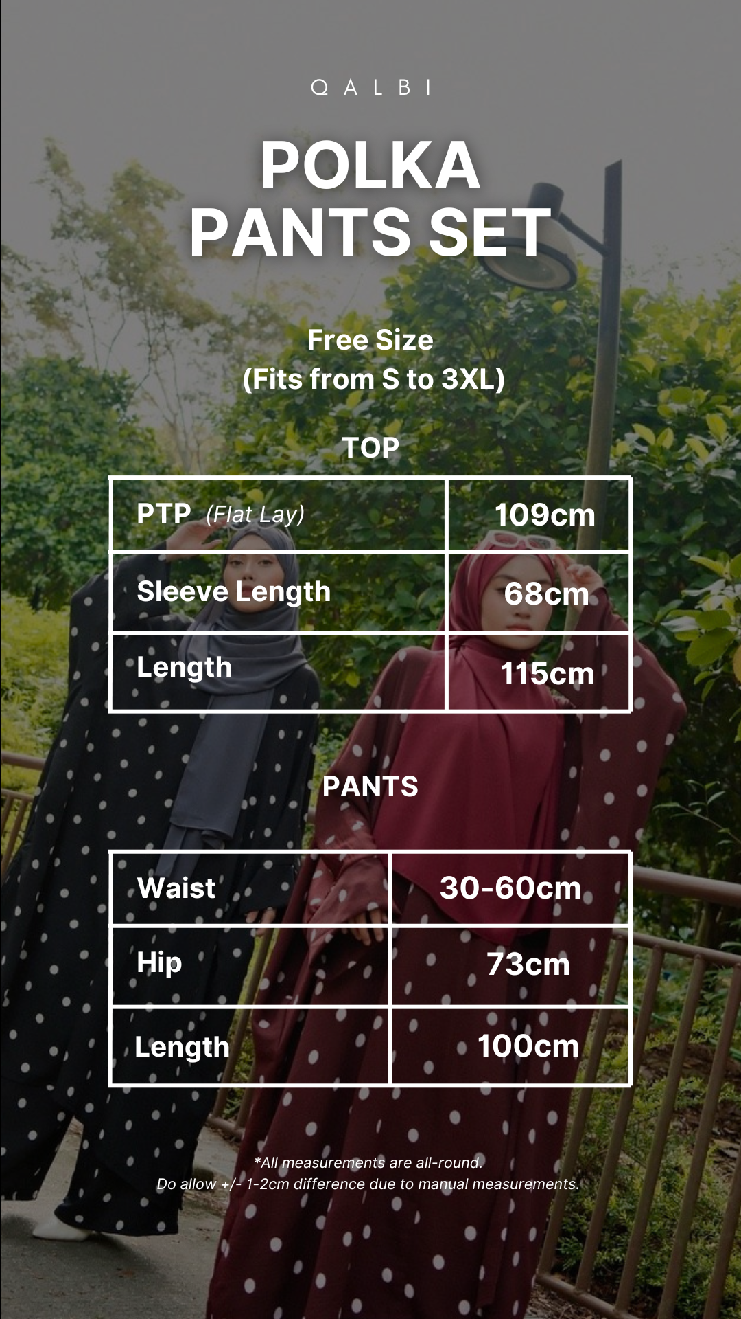 Polka Pant Set