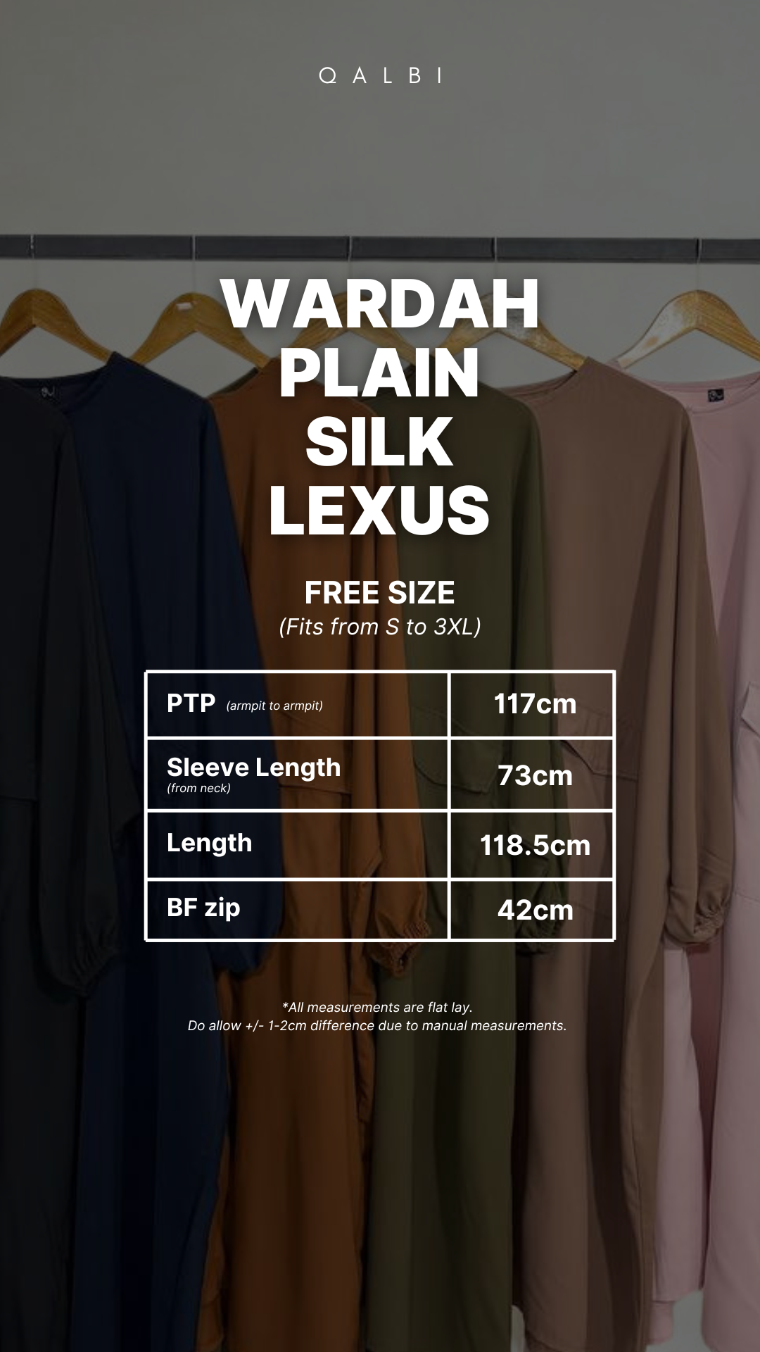 Wardah Plain Silk Lexus