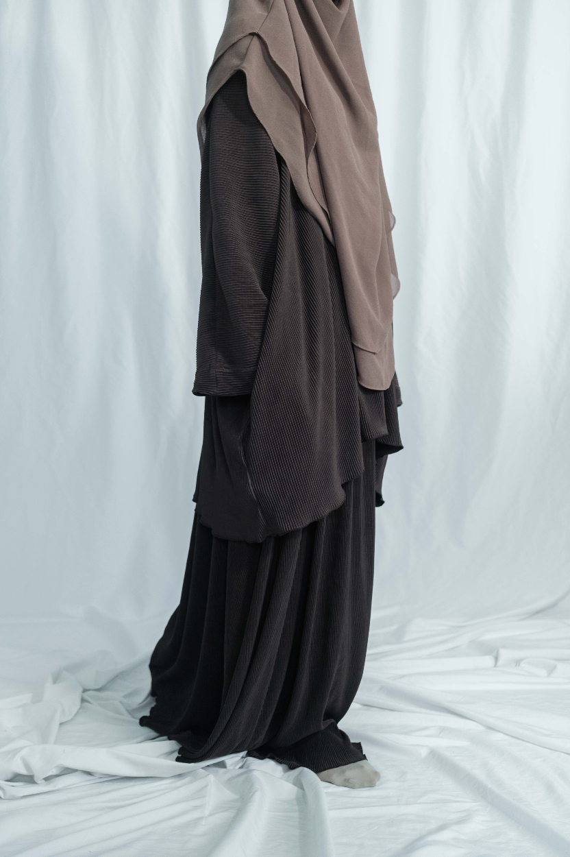 Pleated Skirt Set