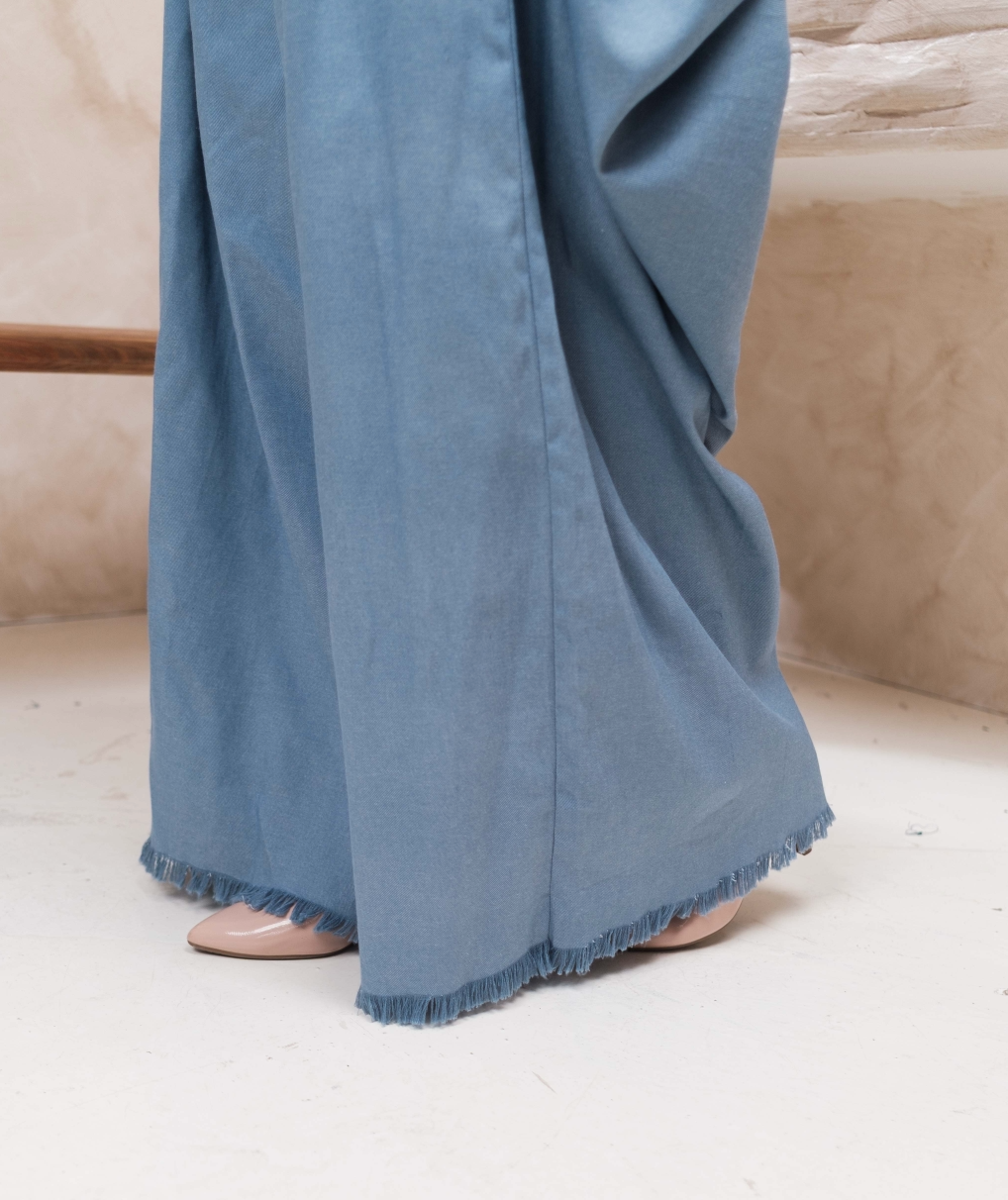 Frill Baggy Jeans