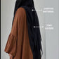 Instant Two Layer Khimar