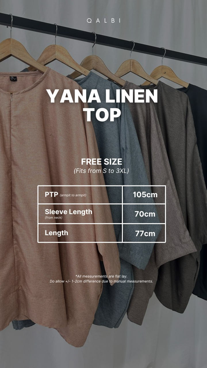 Yana Linen Top