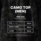 Camo Top Men