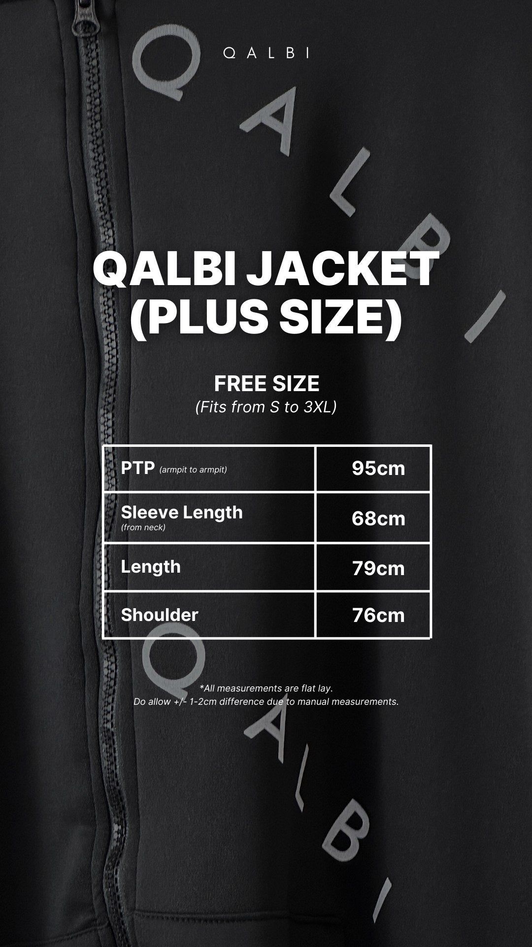 Qalbi Plus Size Jacket