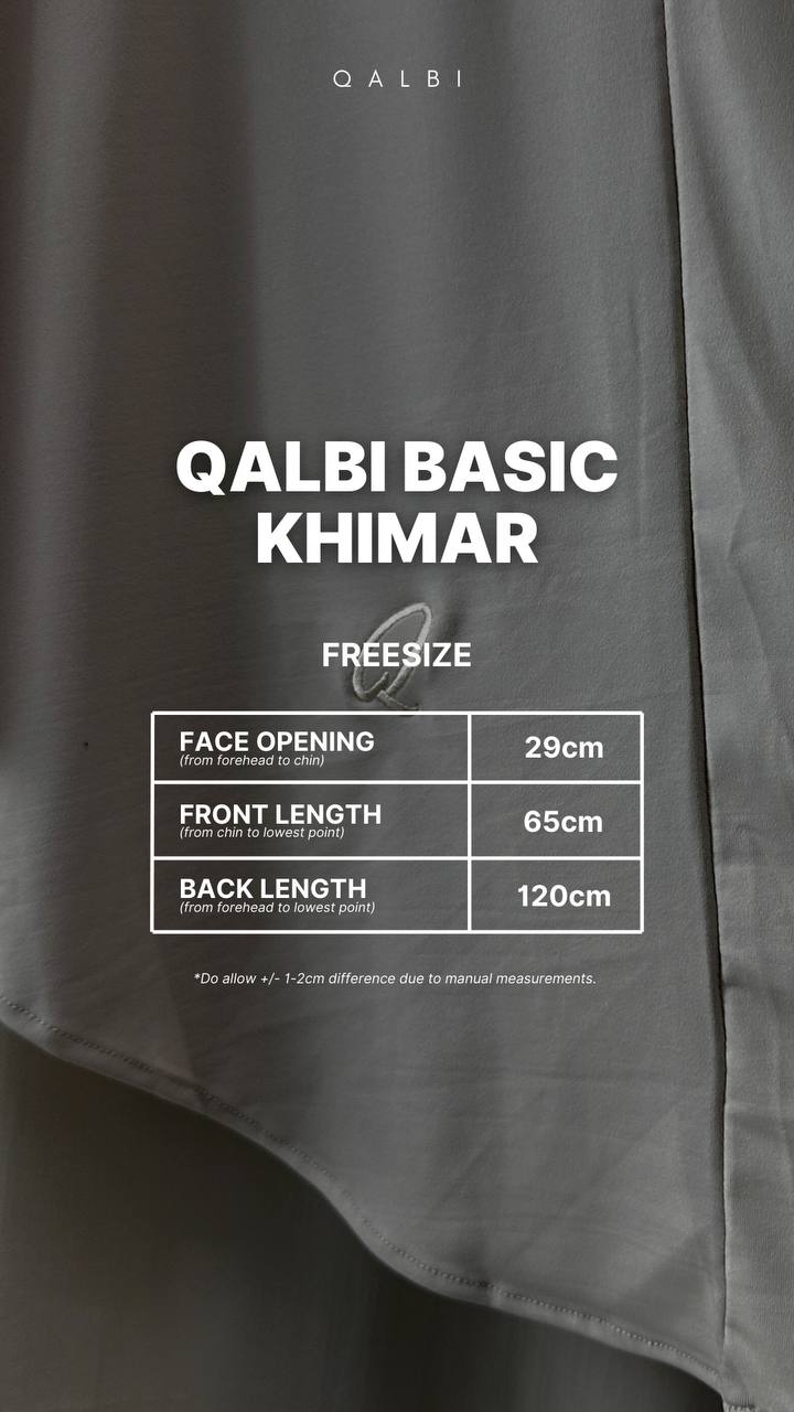 Qalbi Basic Khimar