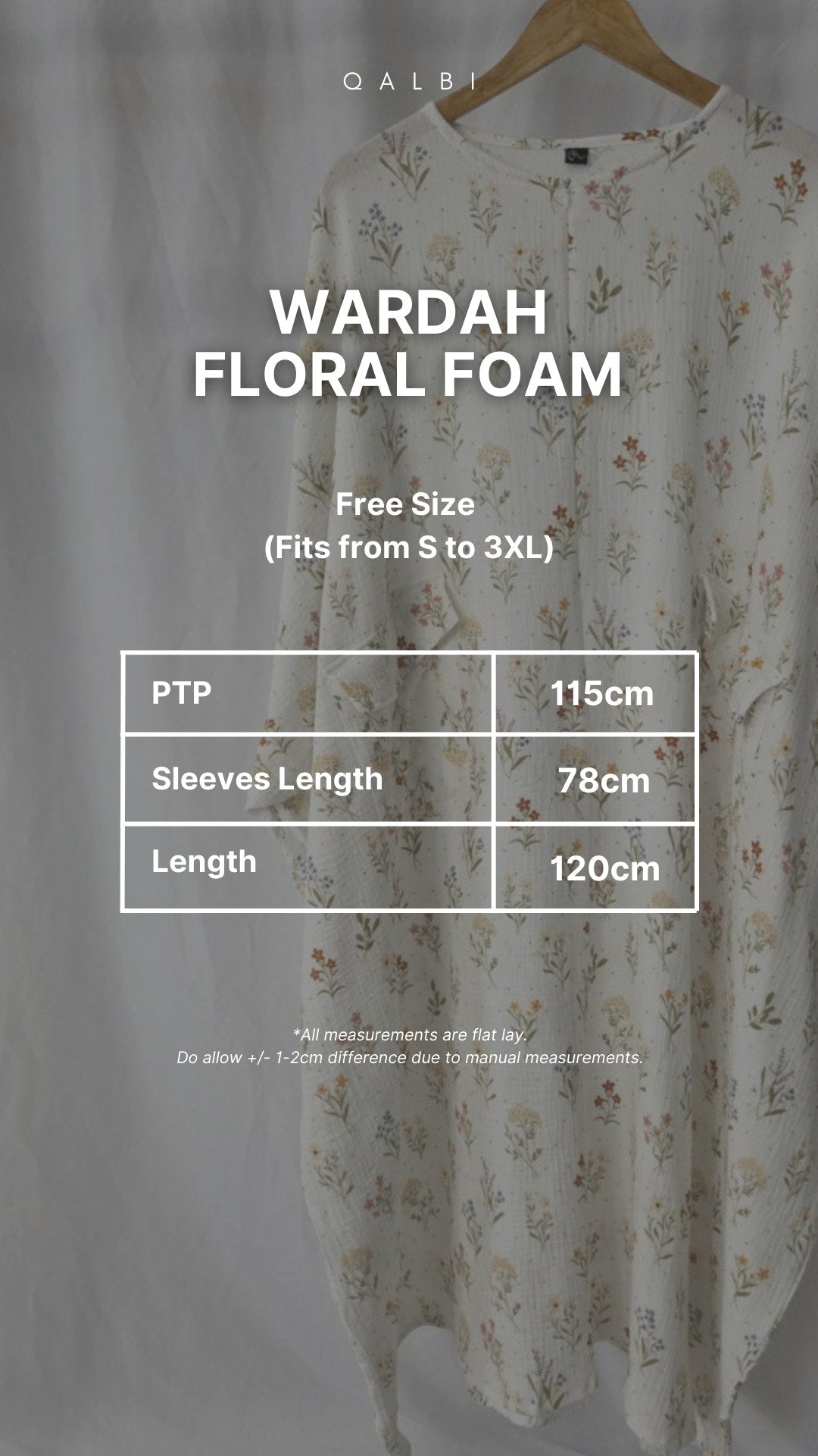 Wardah Floral Cotton Foam