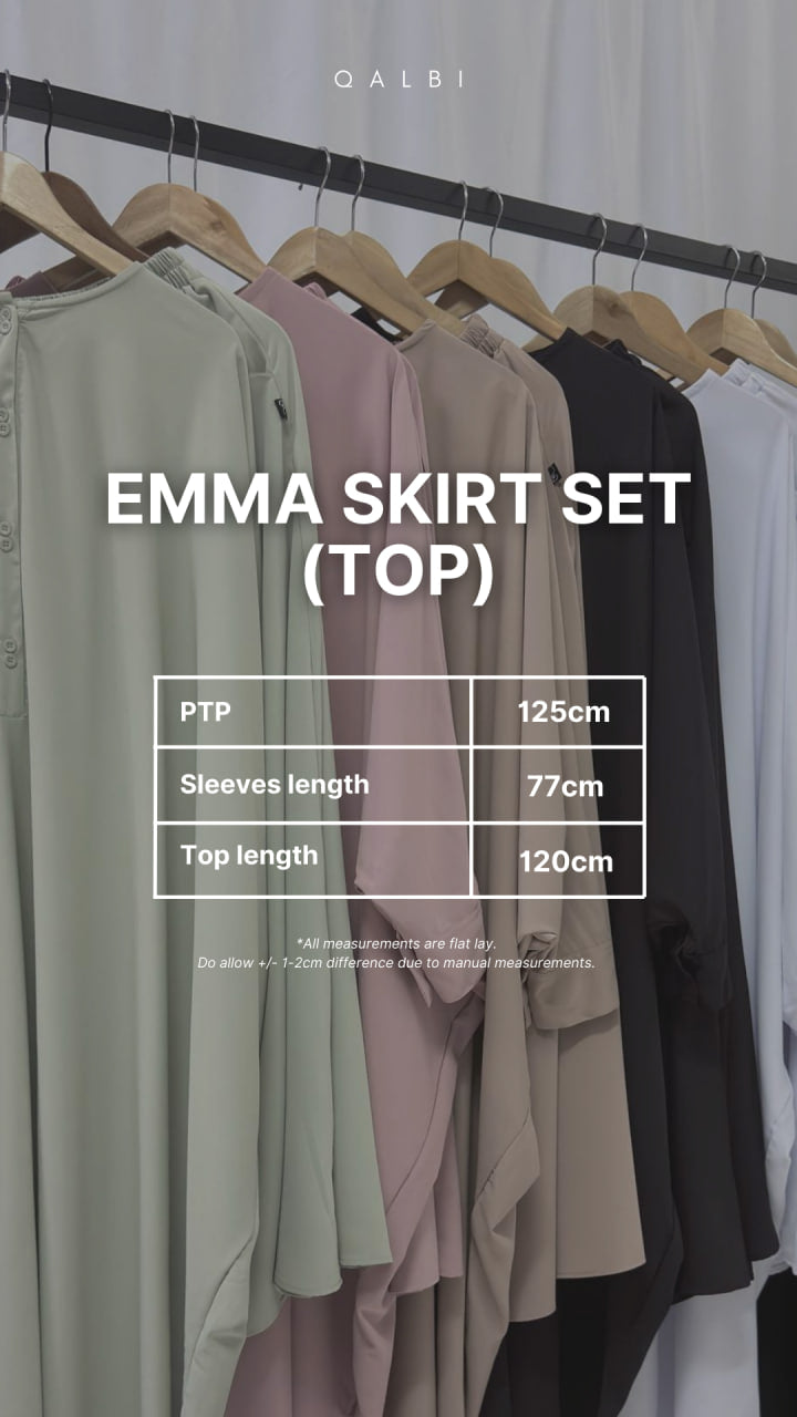 Emma Skirt Set (Silk Lexus)