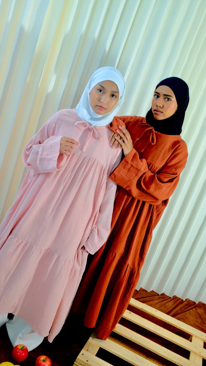 Lydia Cotton Foam Tunic